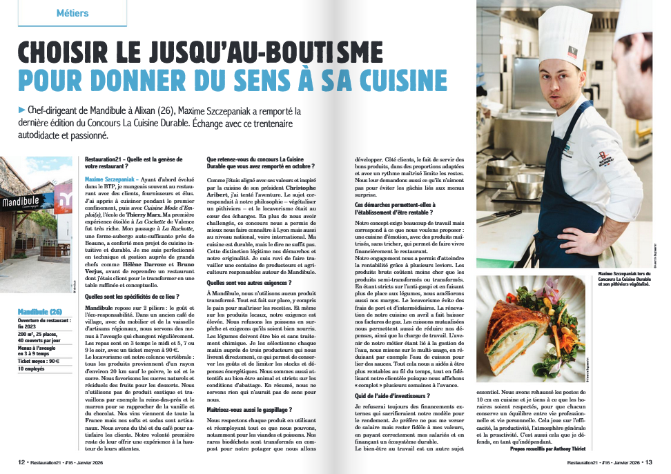 Choisir le jusqu’au-boutisme pour donner du sens à sa cuisine